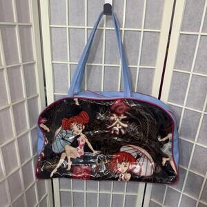 Atenti USA Anime Japan China Large Weekender Overnight Lined Duffle Bag